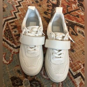 Dolce Vita Women's White Sneakers with Strap